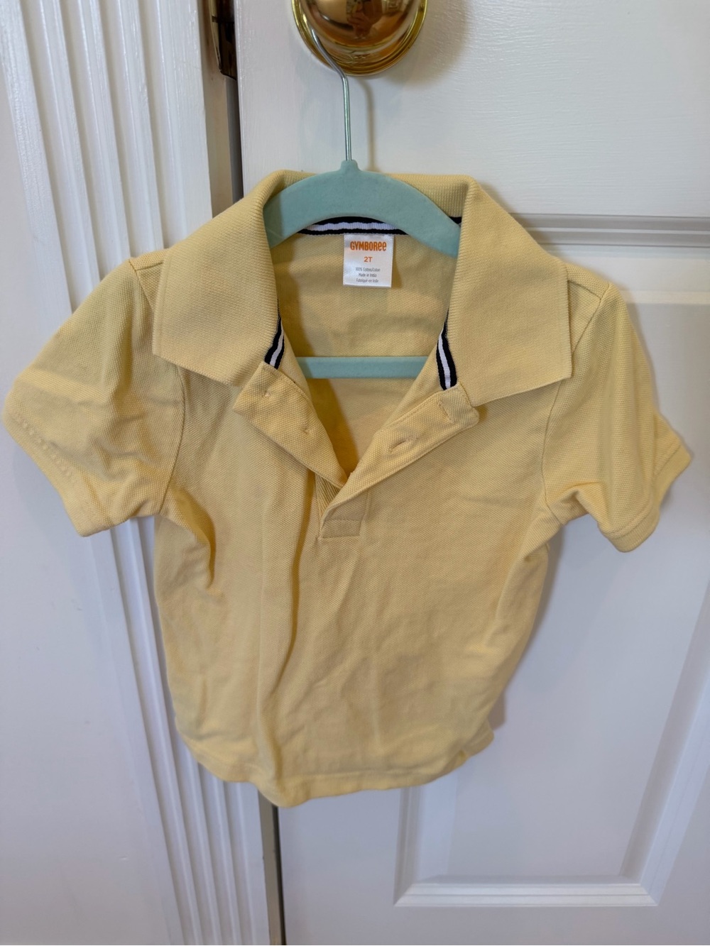 Gymboree Yellow Toddler Polo